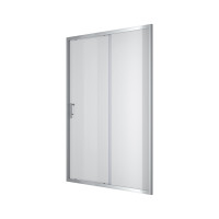 TD120C Душові двері TREND двосекційні 1200x1900 мм скло прозоре