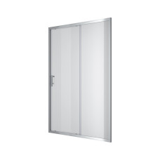 TD120C Душові двері TREND двосекційні 1200x1900 мм скло прозоре
