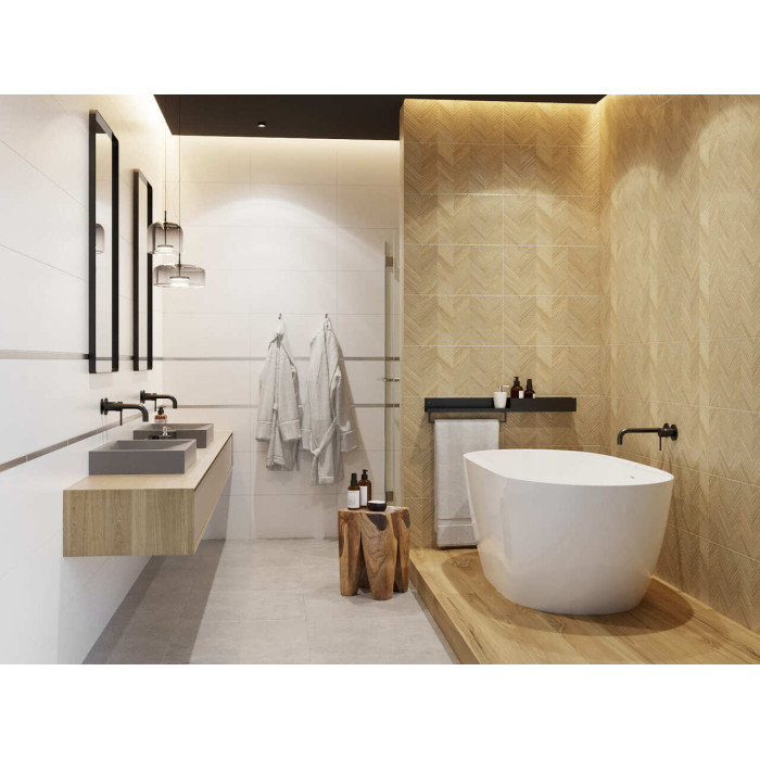 Плитка стінова CCR141 Carvallo Natural RECT 250x750 Ceramika Color