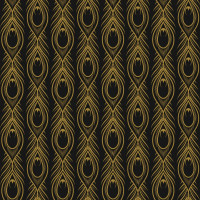 Плитка керамогранітна Art Deco Black Daiquiri Natural 297,5x297,5x9,9 Aparici