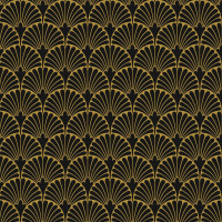 Плитка керамогранітна Art Deco Black Manhattan Natural 297,5x297,5x9,9 Aparici