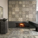 Плитка керамогранітна Kilim Black Natural 595,5x595,5x9 Aparici