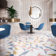 Плитка керамогранітна Stracciatella Blue Natural 250x290 Aparici