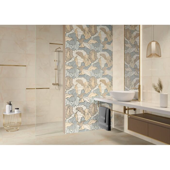 Плитка керамогранітна Illusion Beige 600x600x9,5 Paradyz
