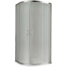R12080RG Душова кабіна ROUND напівкругла 1200x800x1900 мм скло grape (2 частини)