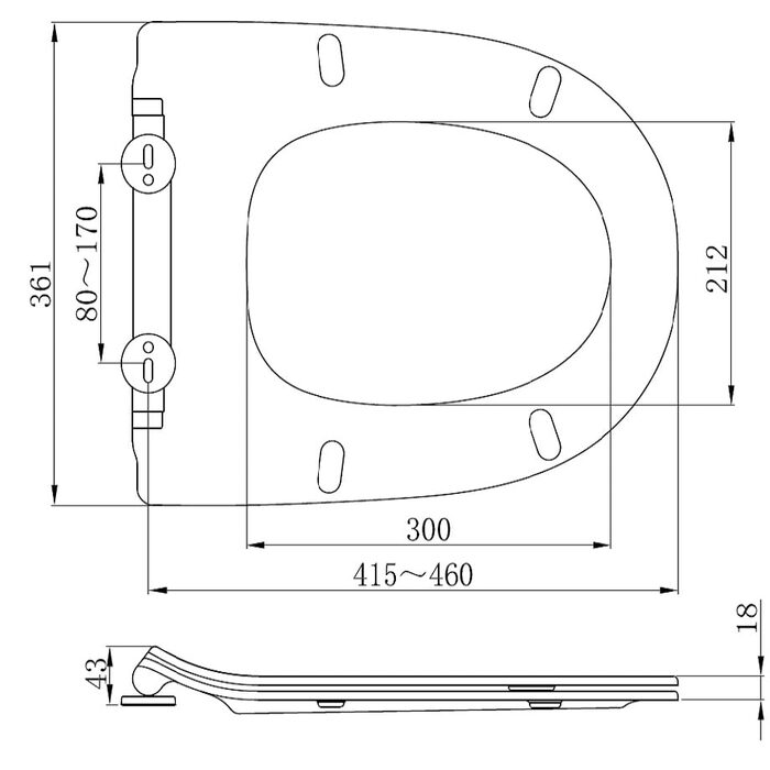3113121 FRESH Кришка супер-тонка quick-fix soft-close для 3110121/3120121 (1 сорт)