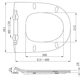 3113121 FRESH Кришка супер-тонка quick-fix soft-close для 3110121/3120121 (1 сорт)