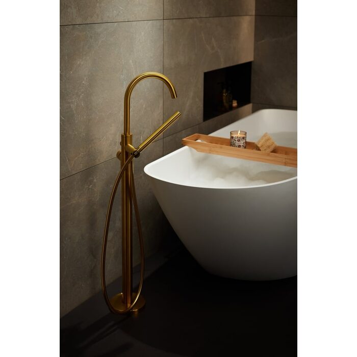 Змішувач підлоговий для ванни MOZA GOLD 5035-510-31 KFA ARMATURA