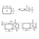 Умивальник Inspira Square 370х550 A327534000 Roca