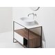 Умивальник 60 FORIU FO02 Glossy White SIMAS