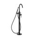 Змішувач підлоговий для ванни MOZA BLACK 5035-510-81 KFA ARMATURA