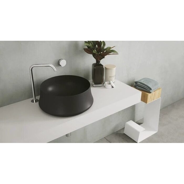 Умивальник Sharp SH02 Glossy Blak SIMAS