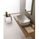 Умивальник Moon 70 H18 5502W  White Scarabeo
