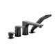 Змішувач для ванни MOKAIT BLACK 5535-210-81 KFA ARMATURA