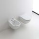 3791 01 AQUATECH Кришка для унітазу SLIM SOFT-CLOSE, quick-release, білий\хром (1 сорт)