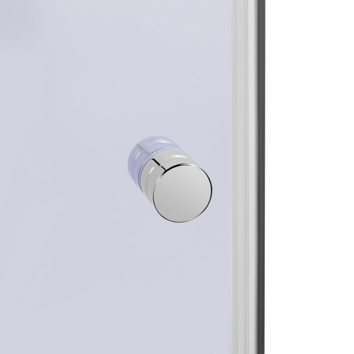 Душова кабіна Lidz Latwa SC90x90.SAT.MID.GR, скло тоноване 4 мм без піддона