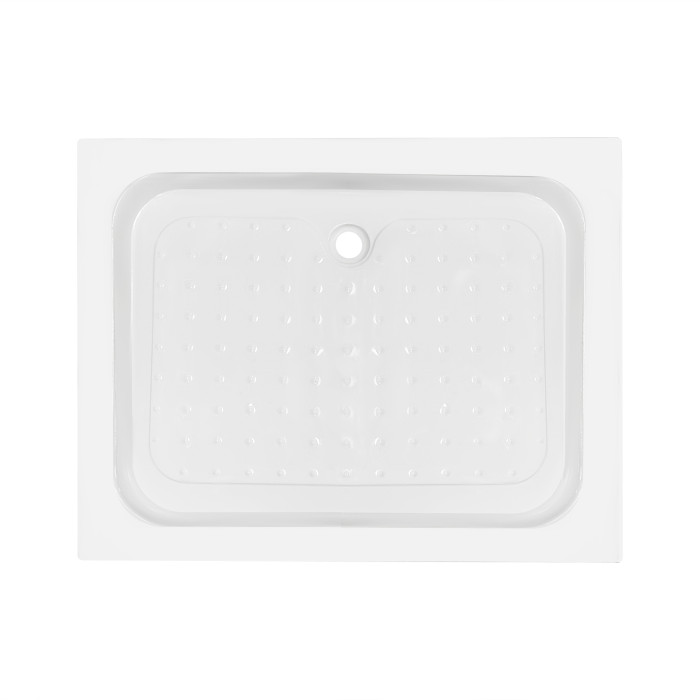 Душова кабіна Lidz Wawel SC100x80.SAT.LOW.FR, скло Frost 5 мм + Lidz Душовий піддон KAPIELKA ST100x80х14