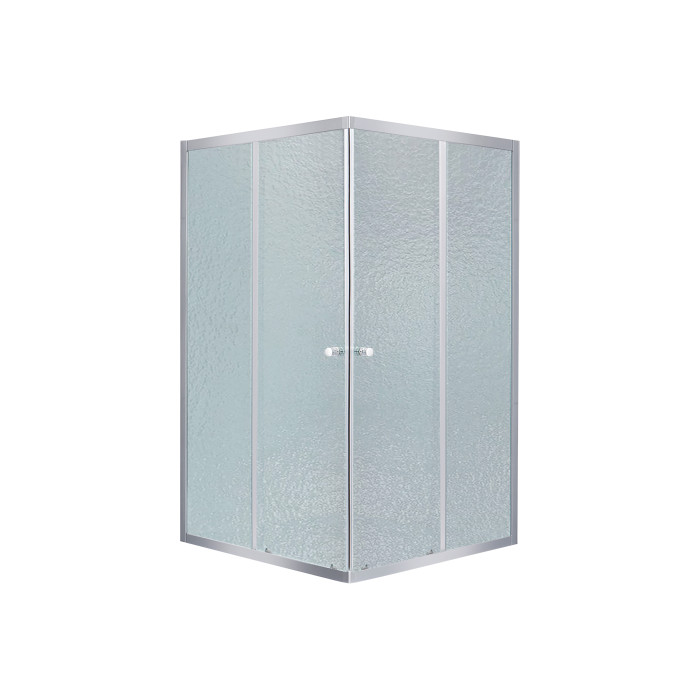 Душова кабіна Lidz Wawel SC90x90.SAT.LOW.FR, скло Frost 4 мм + Lidz Душовий піддон KAPIELKA ST90x90х14