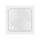 Душова кабіна Lidz Wawel SC80x80.SAT.LOW.GR, скло тон. 4 мм + Lidz Душовий піддон KAPIELKA ST80x80х14