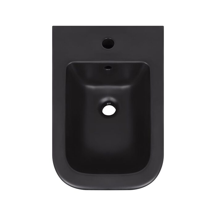 Біде підвісне Qtap Tern New 500x360x320 мм Matt Black QT17551303GMB