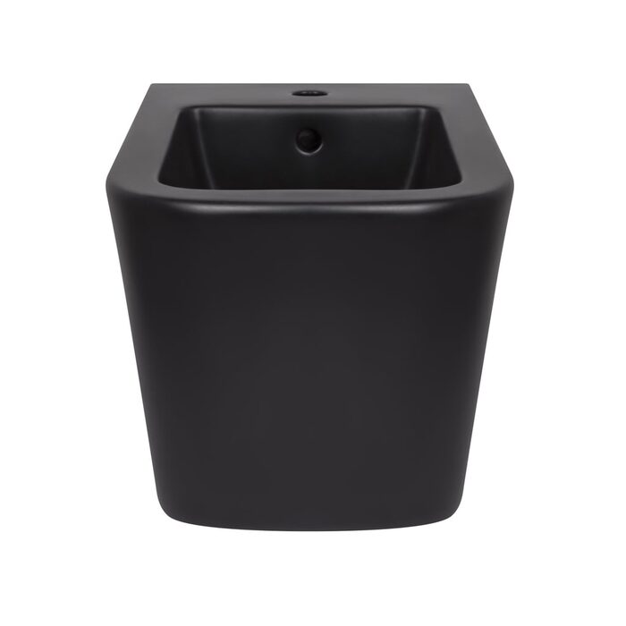 Біде підвісне Qtap Tern New 500x360x320 мм Matt Black QT17551303GMB