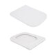 Унітаз підвісний Crow Rimless 485х340х330 мм, White, з сидінням Slim Duroplast/ Soft-close/ Quick Release QT05335171RW Qtap