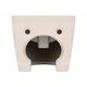 Біде підвісне Qtap Jay 485х360х320 мм White
