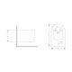 Біде підвісне Qtap  Swan 485х360х320 мм, White QT16555379W