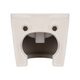 Біде підвісне Qtap  Swan 485х360х320 мм, White QT16555379W