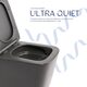 Унітаз підвісний Tern Ultra Quiet 490×365×325 мм, Anthracite, з сидінням Slim Duroplast / Soft-close / Quick Release QT17332303ASAN Qtap