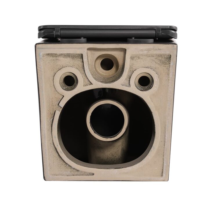 Унітаз підвісний Tern Ultra Quiet 490×365×325 мм, Anthracite, з сидінням Slim Duroplast / Soft-close / Quick Release QT17332303ASAN Qtap