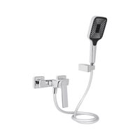 Змішувач для душу Qtap Capricorn з душовим гарнітуром Chrome (k35) QTCAP4060102C48221