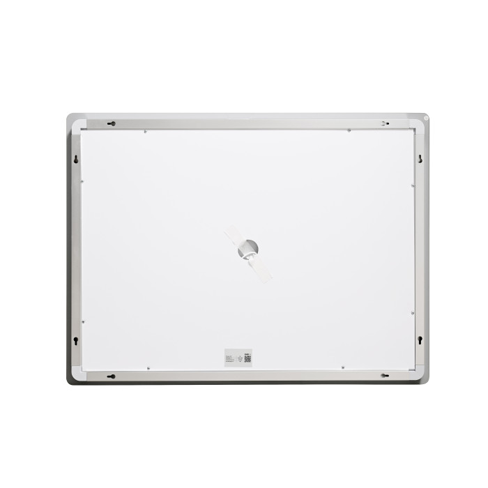 Дзеркало Lidz Kubis (KU2) 800х600 з LED-підсвічуванням Touch, з антизапотіванням, з димером, рег. яскравості LD78LF904806048446