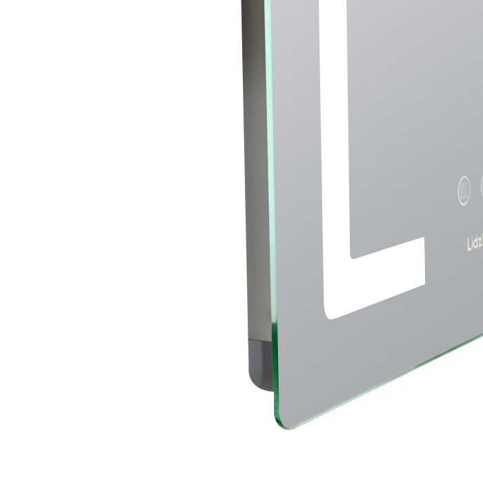 Дзеркало Lidz Kubis (KU2) 600х800 з LED-підсвічуванням Touch, з антизапотіванням, з димером, рег. яскравості LD78LF937608048449