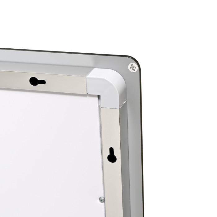 Дзеркало Lidz Kubis (KU2) 1000х800 з LED-підсвічуванням Touch, з антизапотіванням, з димером, рег. яскравості LD78LF6141008048450
