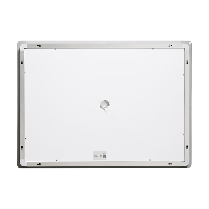 Дзеркало Lidz Kubis (KU2) 1000х800 з LED-підсвічуванням Touch, з антизапотіванням, з димером, рег. яскравості LD78LF6141008048450