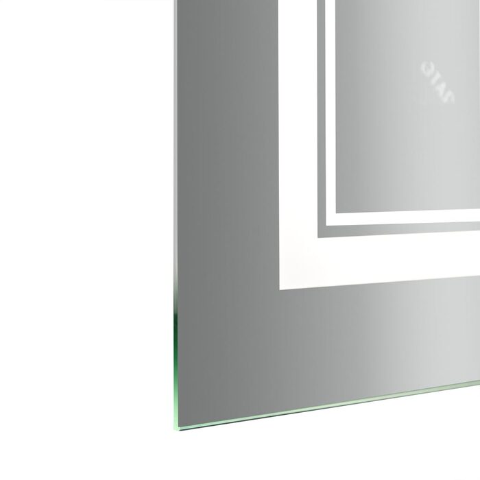 Дзеркало Qtap Cardinal (CA1) 800х600 з LED-підсвічуванням Touch, з антизапотіванням, з димером, рег. темп. кольору (3000-6500K) Reverse QT0478C8060