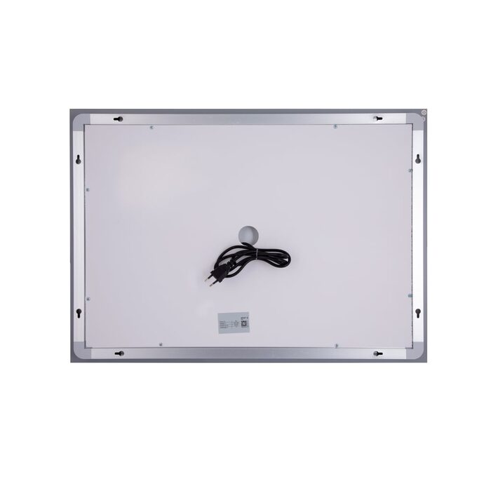 Дзеркало Qtap Cardinal (CA1) 800х600 з LED-підсвічуванням Touch, з антизапотіванням, з димером, рег. темп. кольору (3000-6500K) Reverse QT0478C8060