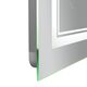 Дзеркало Qtap Cardinal (CA1) 800х600 з LED-підсвічуванням Touch, з антизапотіванням, з димером, рег. темп. кольору (3000-6500K) Reverse QT0478C8060