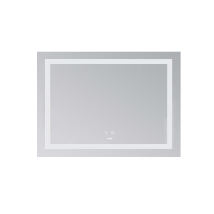 Дзеркало Lidz Kubis (KU1) 700х500 з LED-підсвічуванням Touch, з антизапотіванням, з димером, рег. яскравості LD78LF90448485