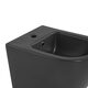 Комплект Qtap Robin Anthracite 3 в 1: підвісний унітаз Ultra Quiet + біде підвісне + раковина накладна QTROBAN49157