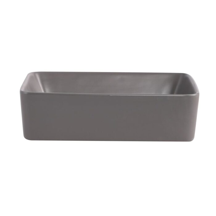 Комплект Qtap Tern Stone grey 3 в 1: підвісний унітаз Ultra Quiet + біде підвісне + раковина накладна QTTERSG49162