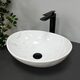 Умивальник (раковина) VBI PARMA MARBLE NATURE GLOSSY накладний