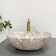 Умивальник (раковина) VBI PARMA GREY STONE GLOSSY накладний