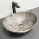 Умивальник (раковина) VBI PARMA DARK GREY STONE MATT накладний