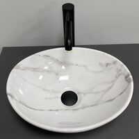 Умивальник (раковина) VBI PARMA CALCATTA GLOSSY накладний