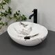 Умивальник (раковина) VBI PARMA CARRARA GLOSSY накладний PARMA CARRARA GLOSSY