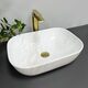 Умивальник (раковина) VBI RAVENNA MARBLE NATURE GLOSSY накладний