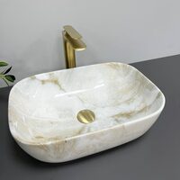 Умивальник (раковина) VBI RAVENNA LABRADORITE GLOSSY накладний