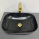 Умивальник (раковина) VBI RAVENNA SPACE BLACK MATT накладний